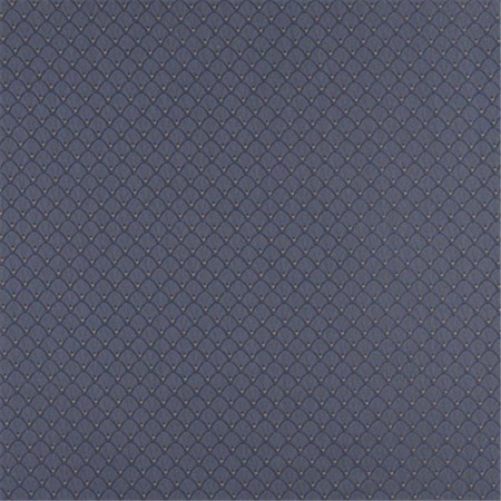 Designer Fabrics Designer Fabrics D358 54 in. Wide ; Blue And Gold Small Scale Shell Jacquard Woven Upholstery Fabric D358